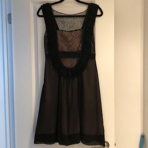 Almost famous dress black lace party